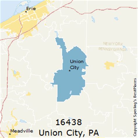 union city zip code pa